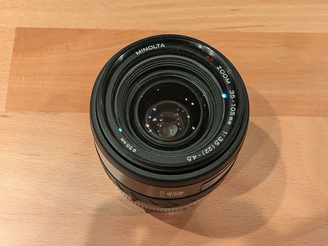 MINOLTA α 7xi フィルムカメラレンズ2本セット