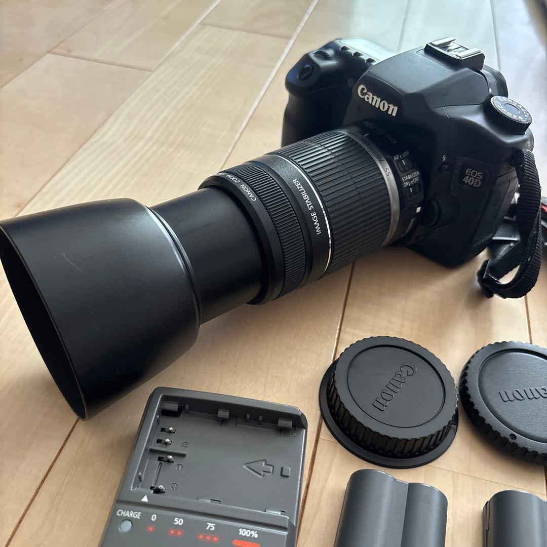 Canon EOS 40D デジタル一眼レフカメラセット値下げ交渉します！