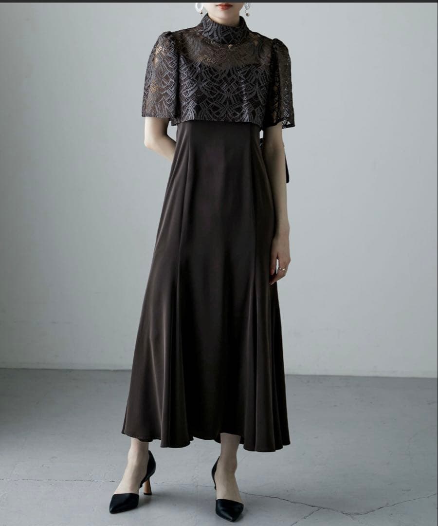 3wayレースボレロ&マーメイドキャミドレス etoll.