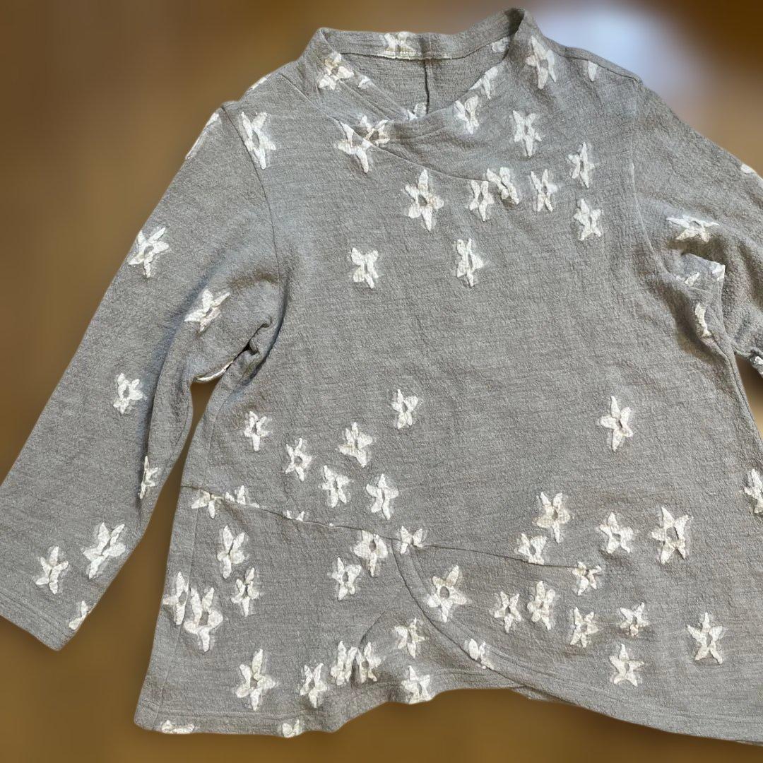 慈雨・JIU［センソ ユニコ］アシメトリーチュニック　サイズ40