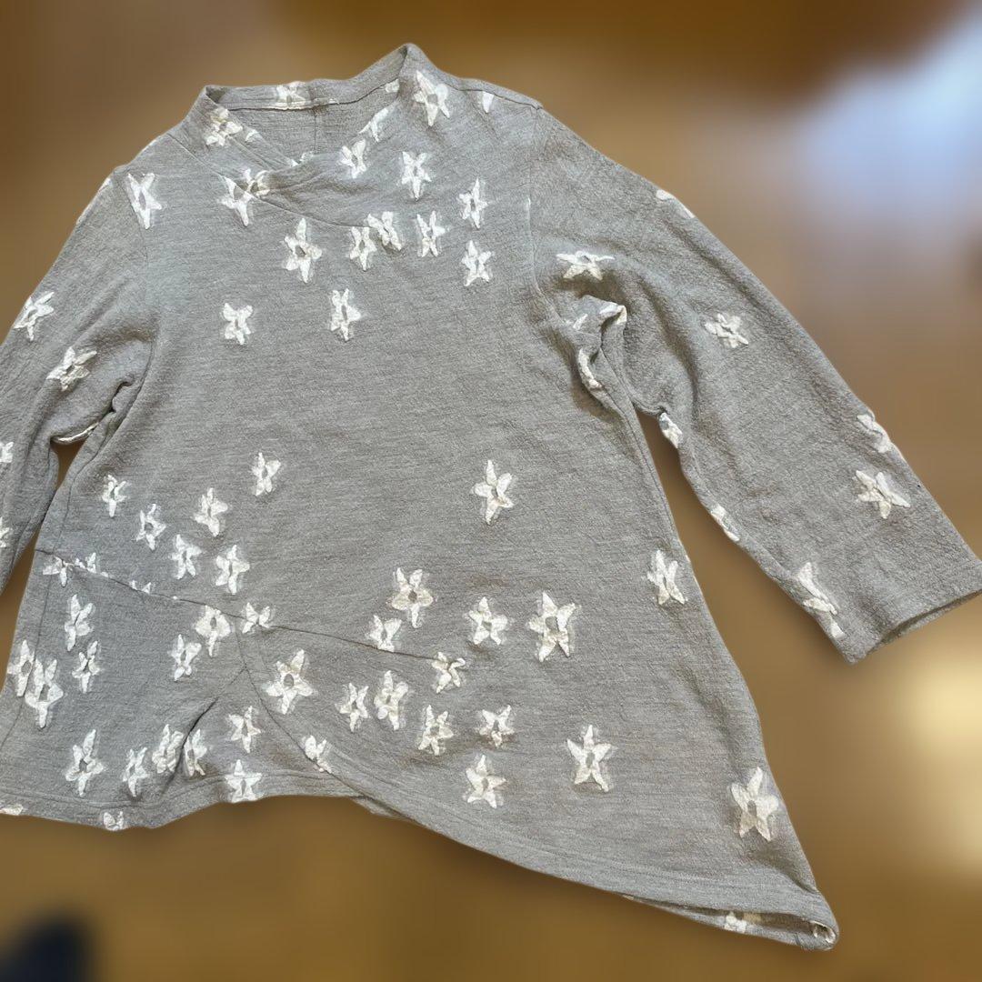 慈雨・JIU［センソ ユニコ］アシメトリーチュニック　サイズ40