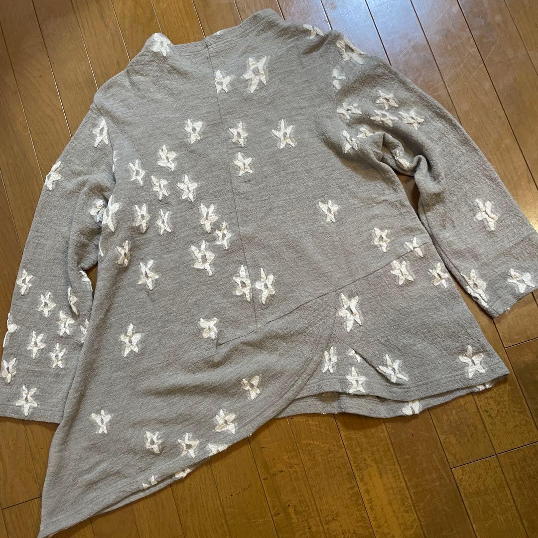 慈雨・JIU［センソ ユニコ］アシメトリーチュニック　サイズ40