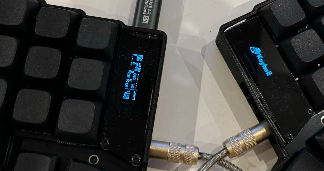 パチ Keyball44　オーダーメイド