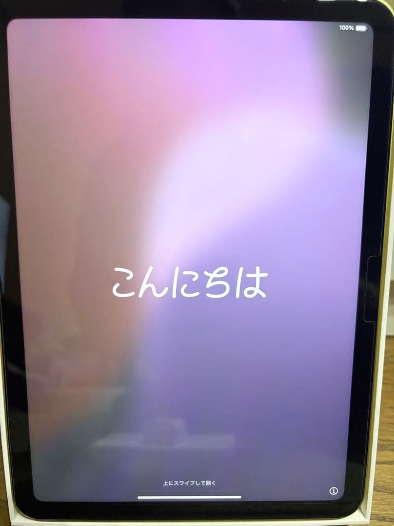 さく様 iPad(第10世代) 64GB Wi-Fiモデル　イエロー