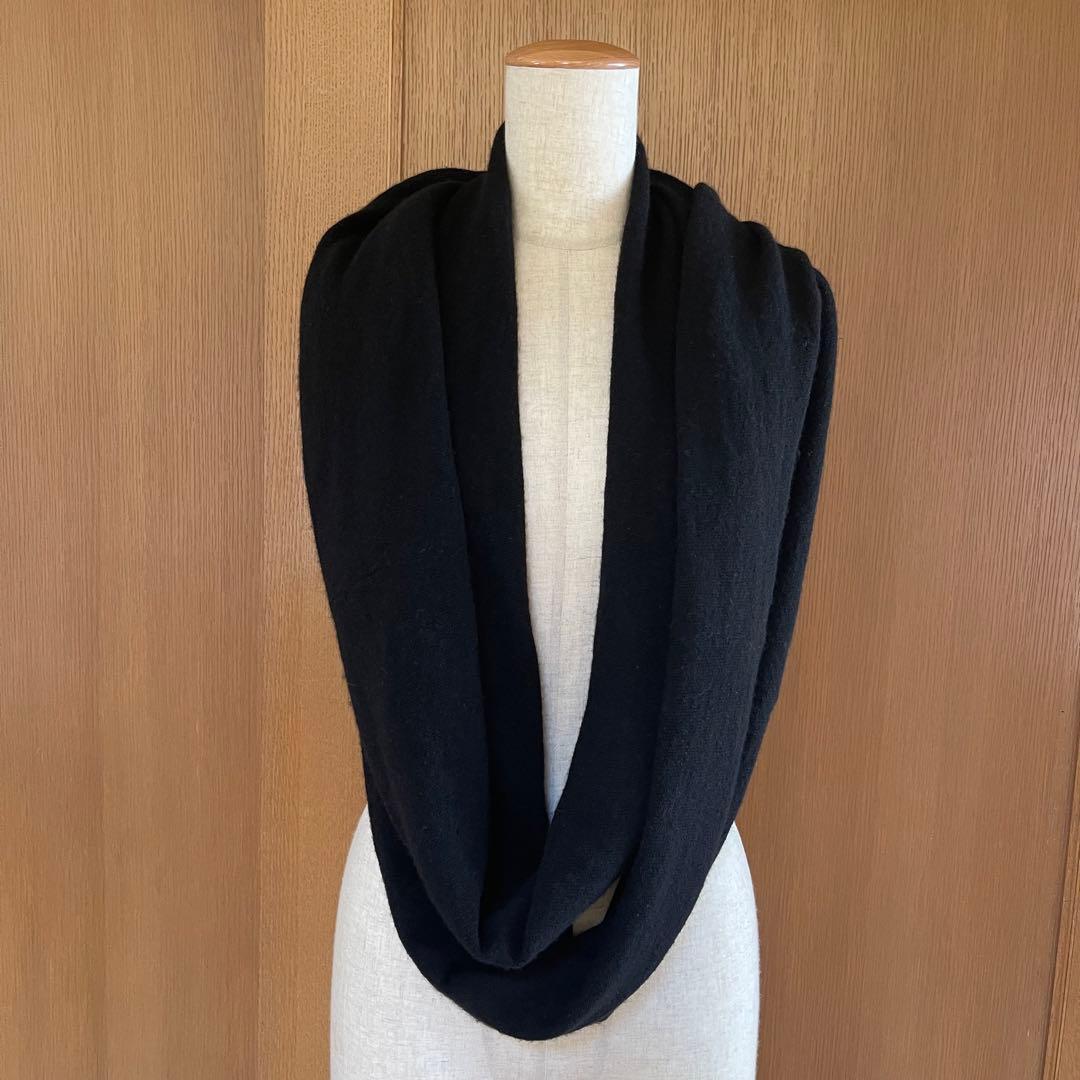 IF CEX WAS NINE カシミア100% スヌード ストール