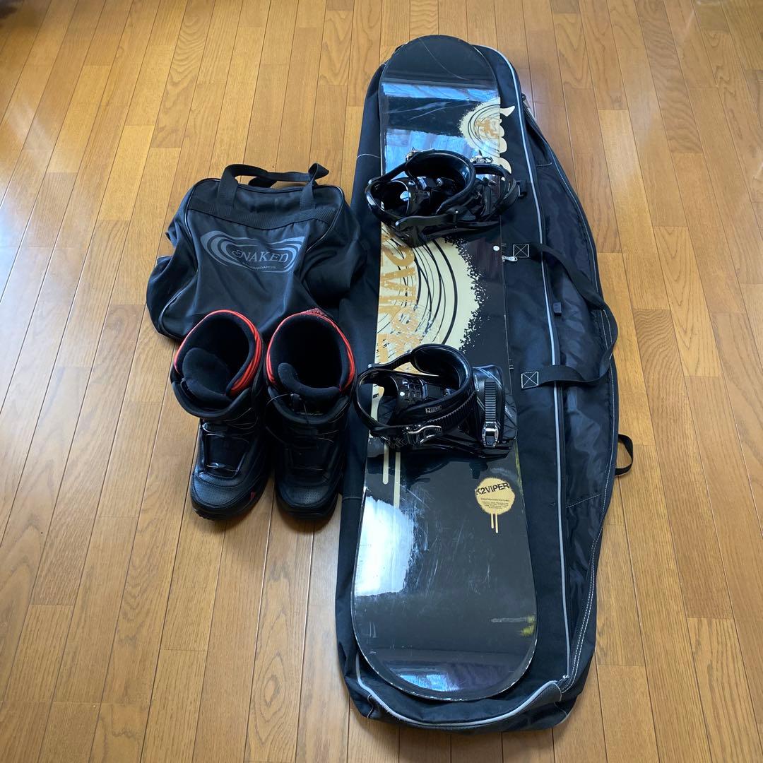 スノーボードセット K2VIPER 4点セット