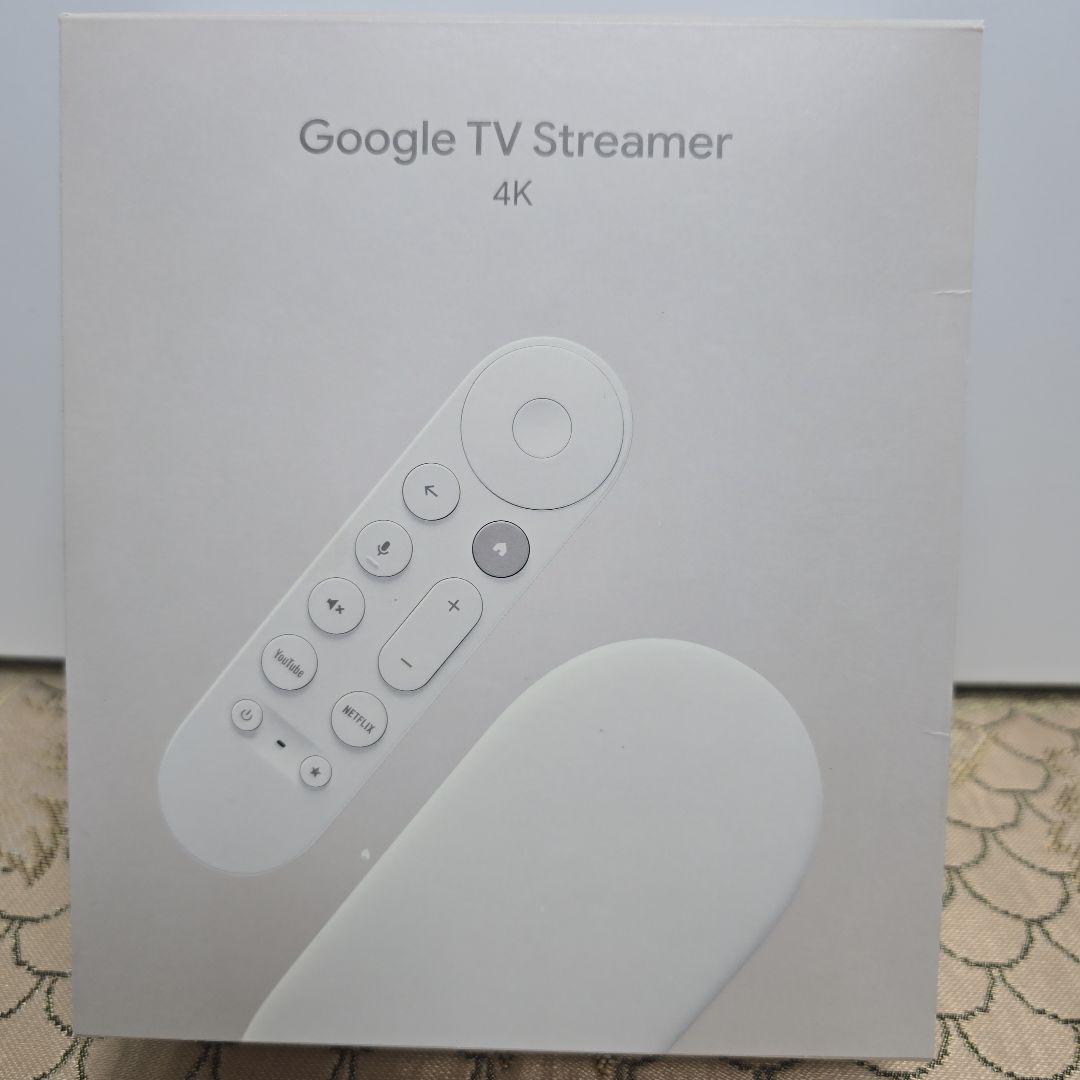 Google TV Streamer 4K 32GB 音声リモコン付
