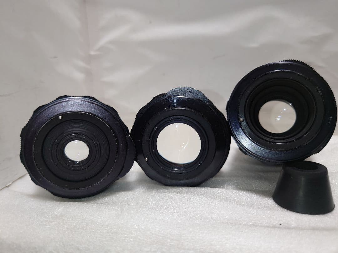 美品！3点★Pentax S TAKUMAR 28 55 135mm M42