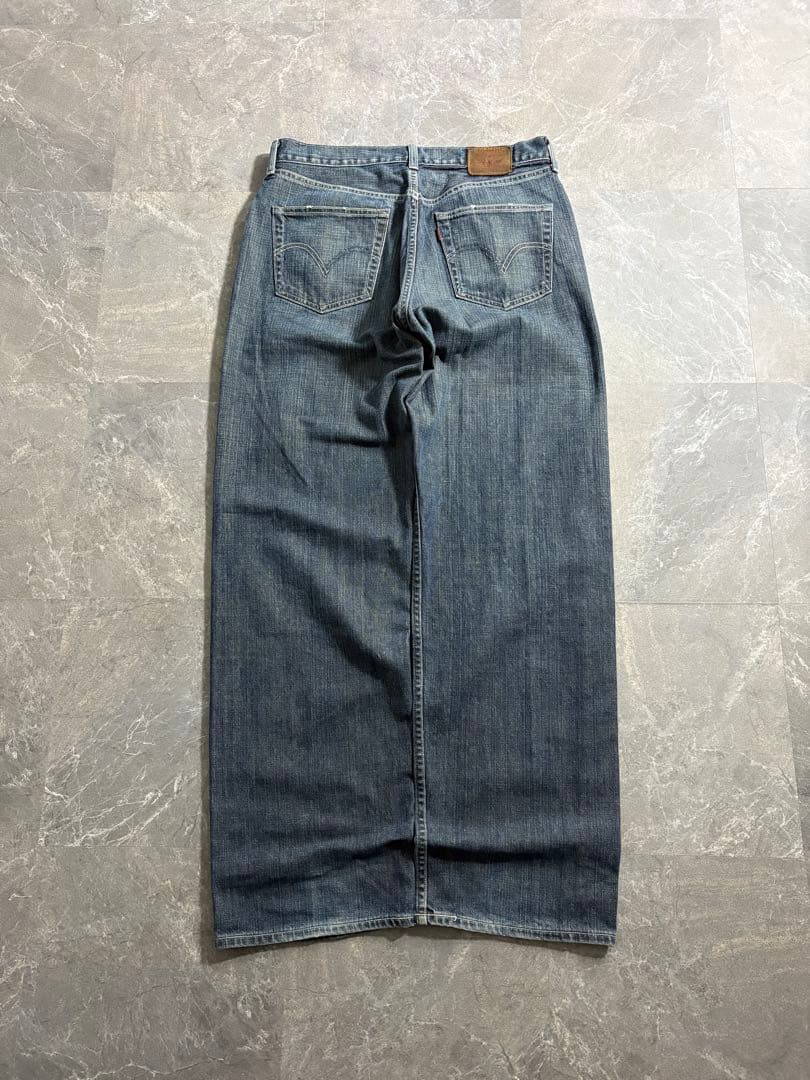 00s LEVI’S 504 wide denim pants W34