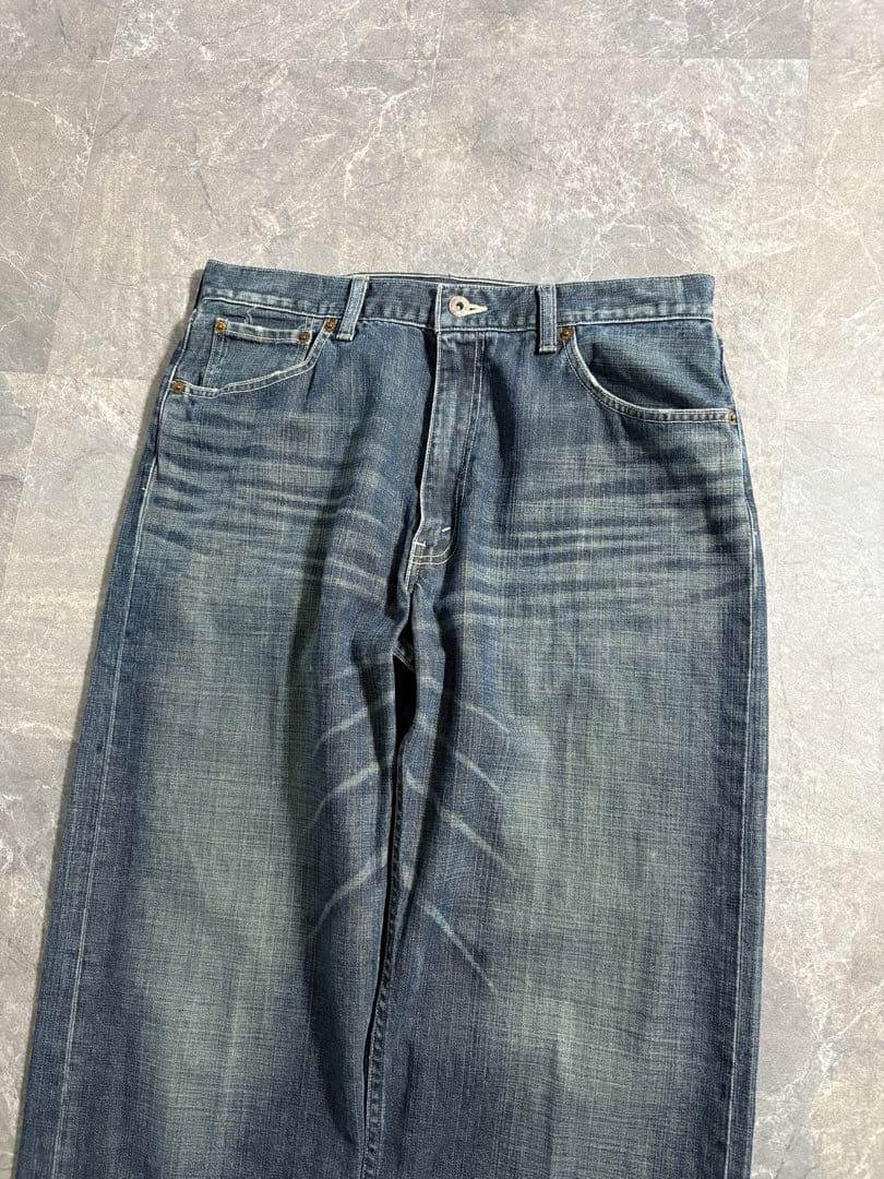00s LEVI’S 504 wide denim pants W34