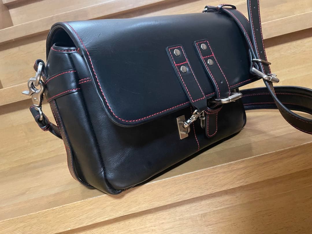 どうぐかばん・ビーガンレザー [Taka edit] カメラバッグ　ブラック