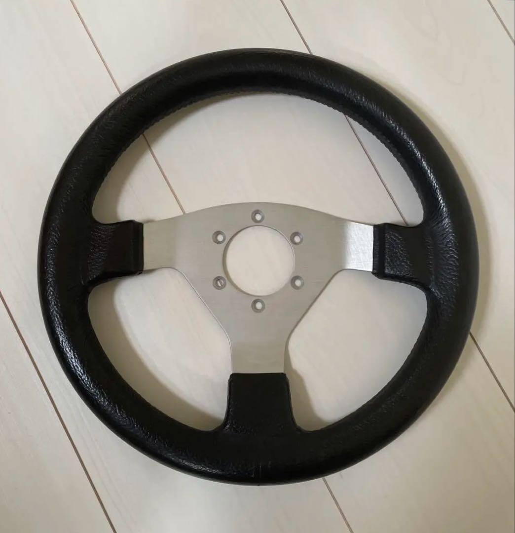 当時物　イタリア製　32パイ　ステアリング