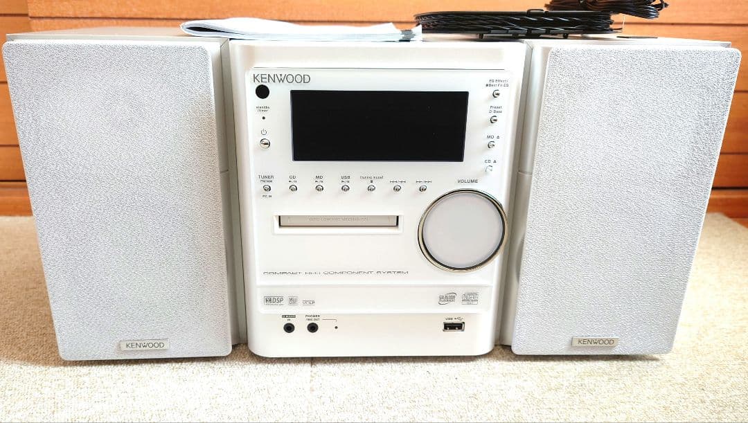 KENWOOD NDL-100MD-W(ホワイト) ミニコンポ