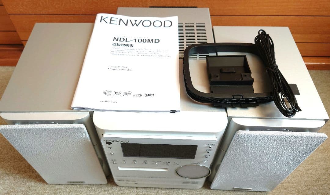 KENWOOD NDL-100MD-W(ホワイト) ミニコンポ