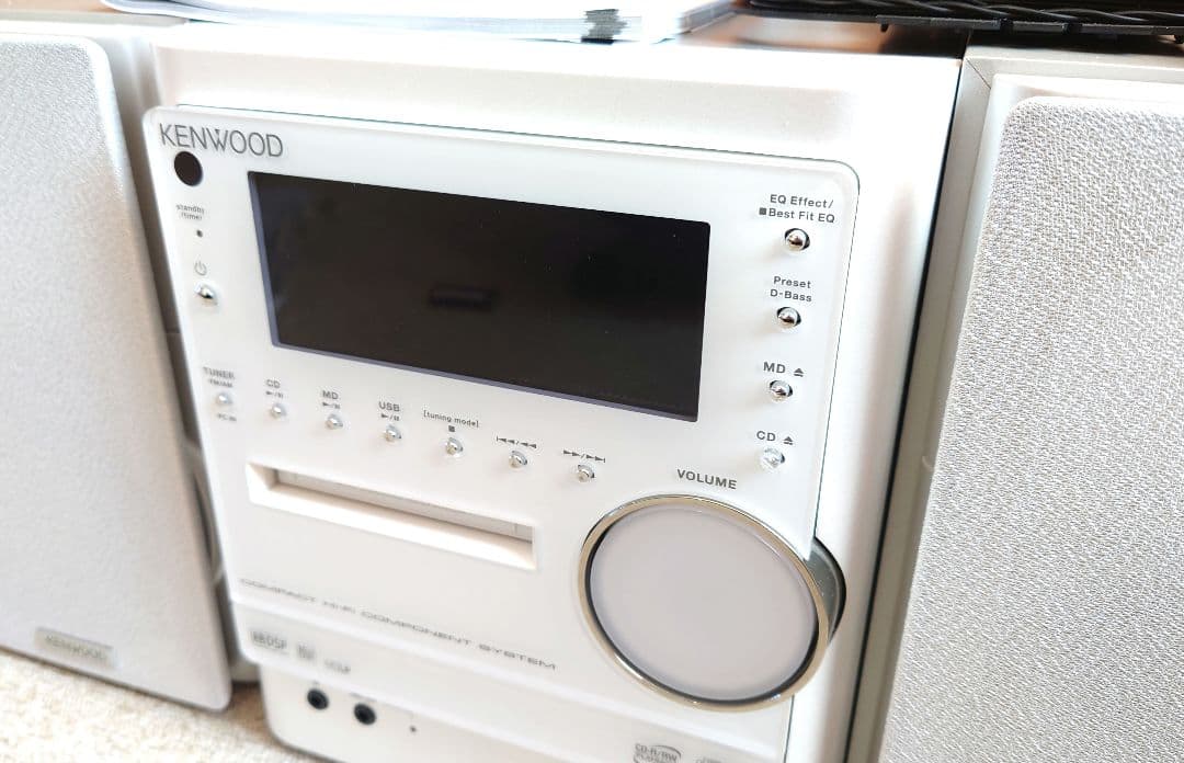 KENWOOD NDL-100MD-W(ホワイト) ミニコンポ