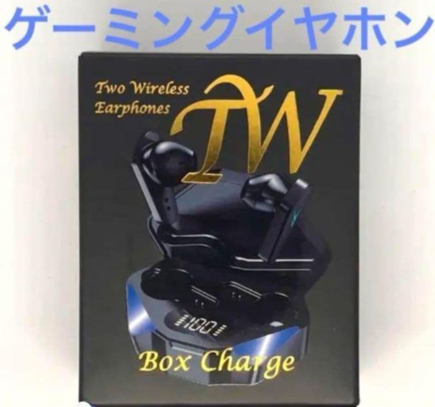 ジャグラー　ワイヤレスイヤホン　Bluetooth５.０　ポケットサイズ　ピンク