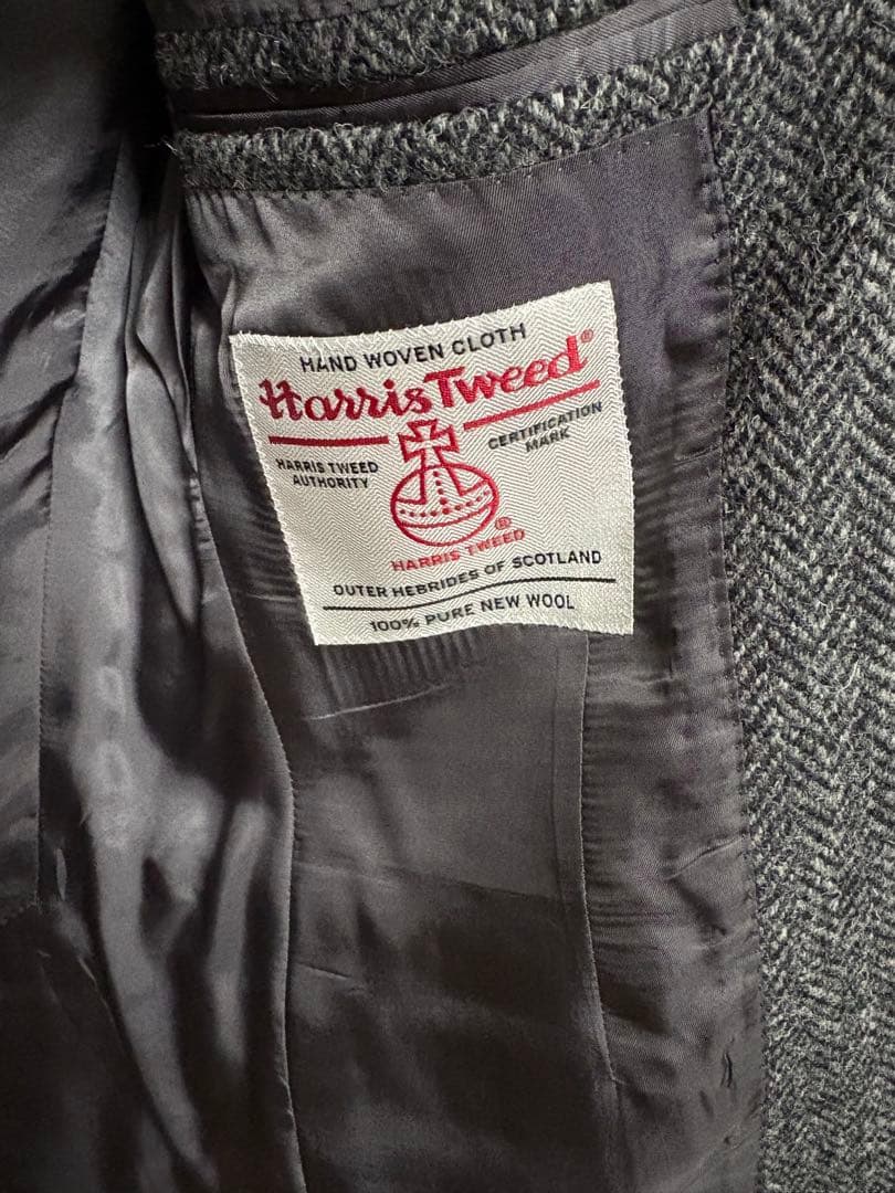 【未使用】定価154,000円 リングジャケット ハリスツイード ジャケット