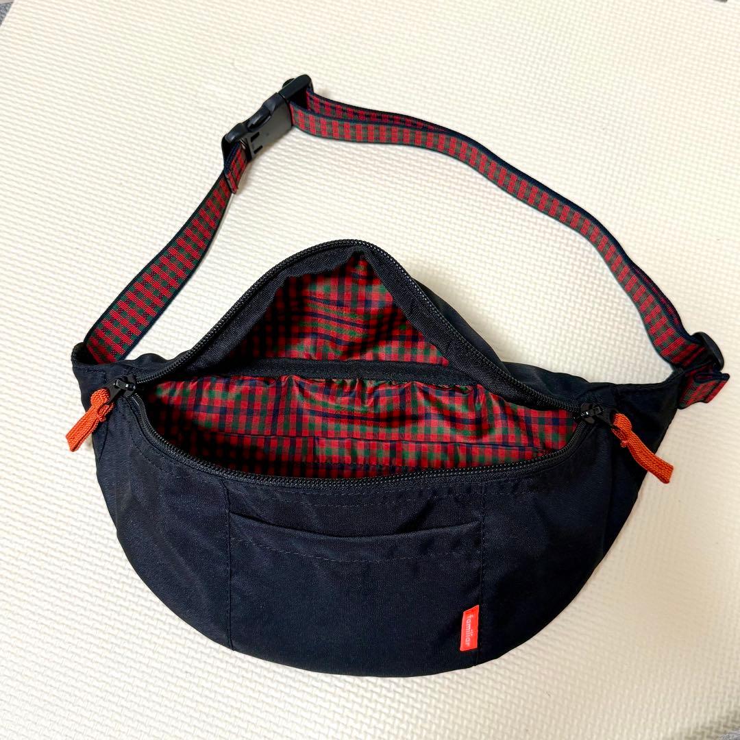 【完売品】ファミリア familiar ボディバッグ 赤系 レア