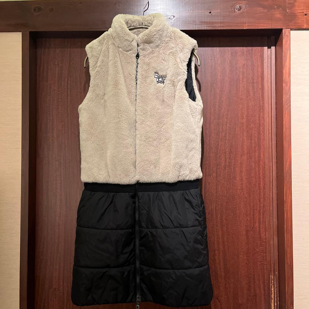 お値下げ中！ビームスゴルフ　beams golf ワンピース　ダウン　M