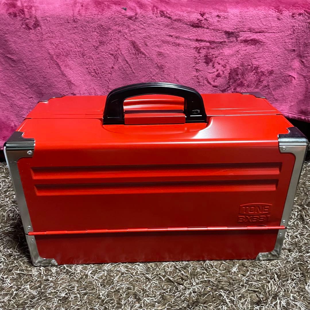 TONE トネ 工具箱 レッド BX331 美品