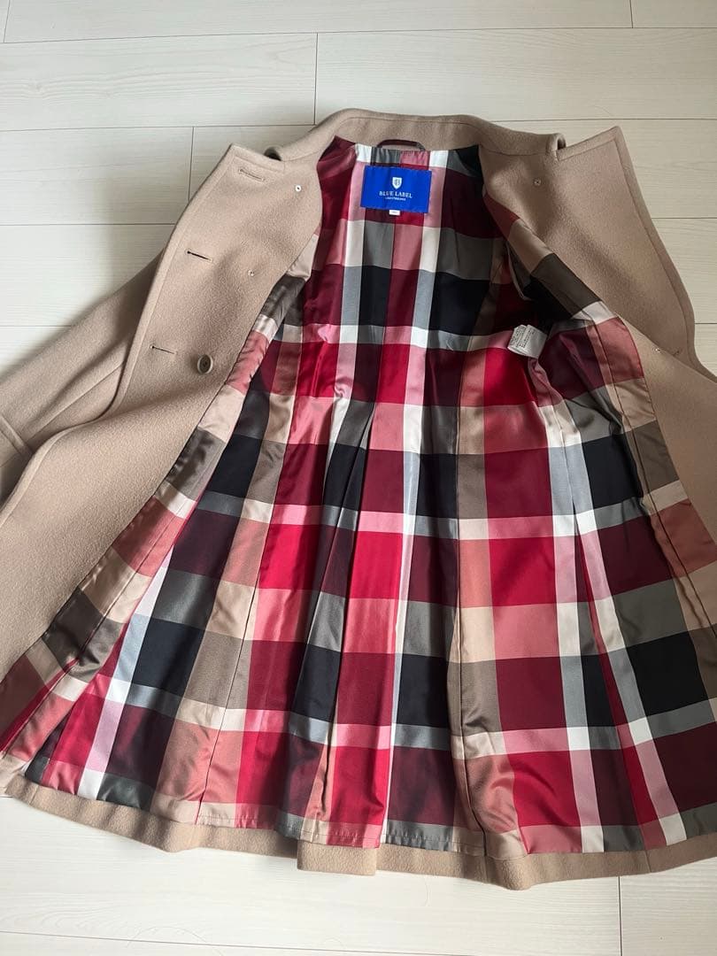 ブルーレーベルクレストブリッジ　ウールコート 36サイズ