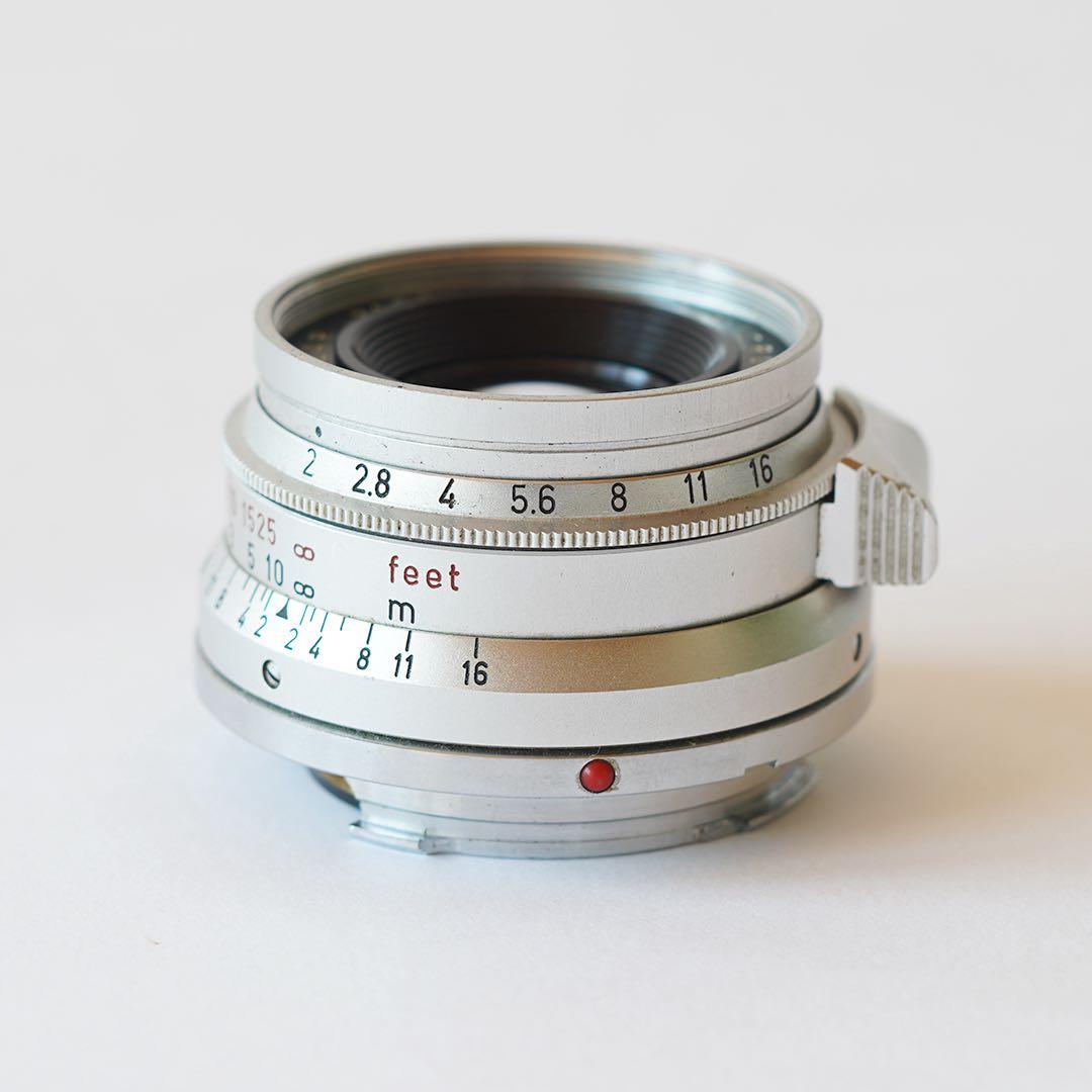 Leica Summicron 35mm f2 8枚玉ドイツ製Mマウントおまけ付
