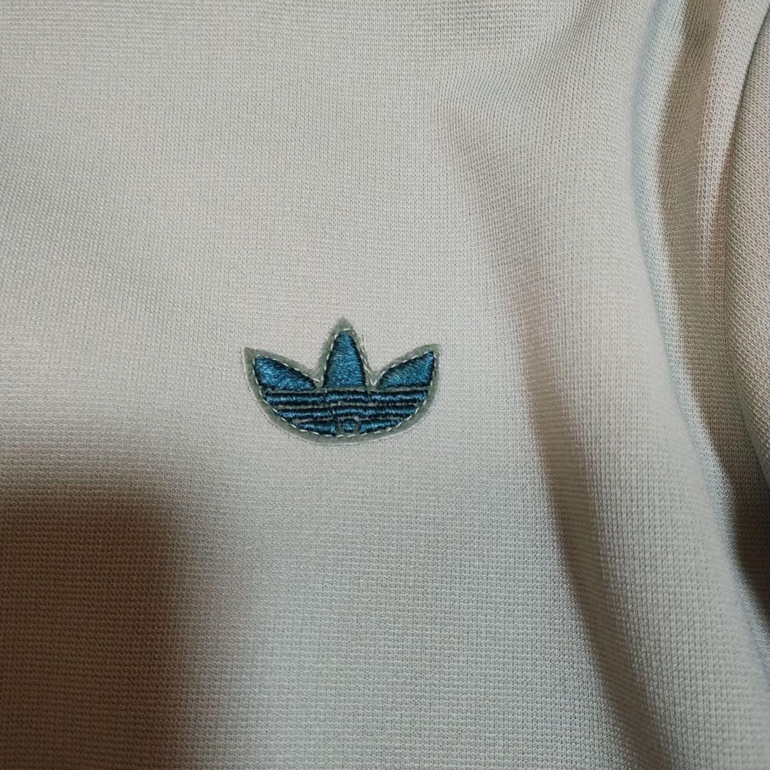 希少 美品 adidas 70s80s ミントグリーン ジャージ デサント製