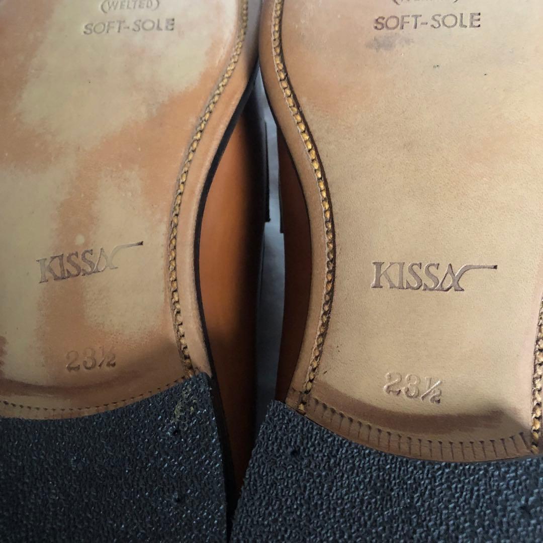 KISSA キサ　高田喜左　本革　レザー ローファー