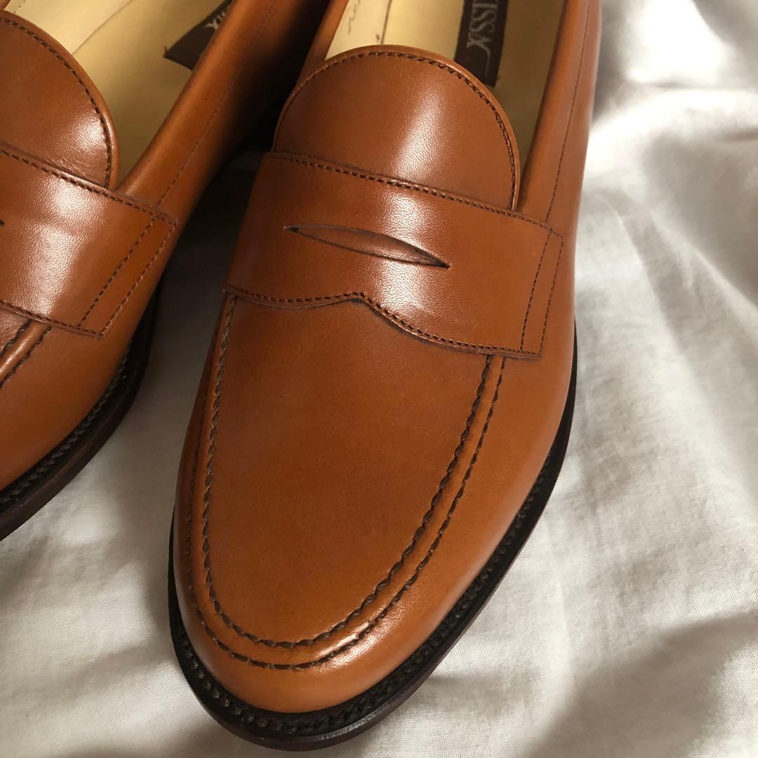 KISSA キサ　高田喜左　本革　レザー ローファー