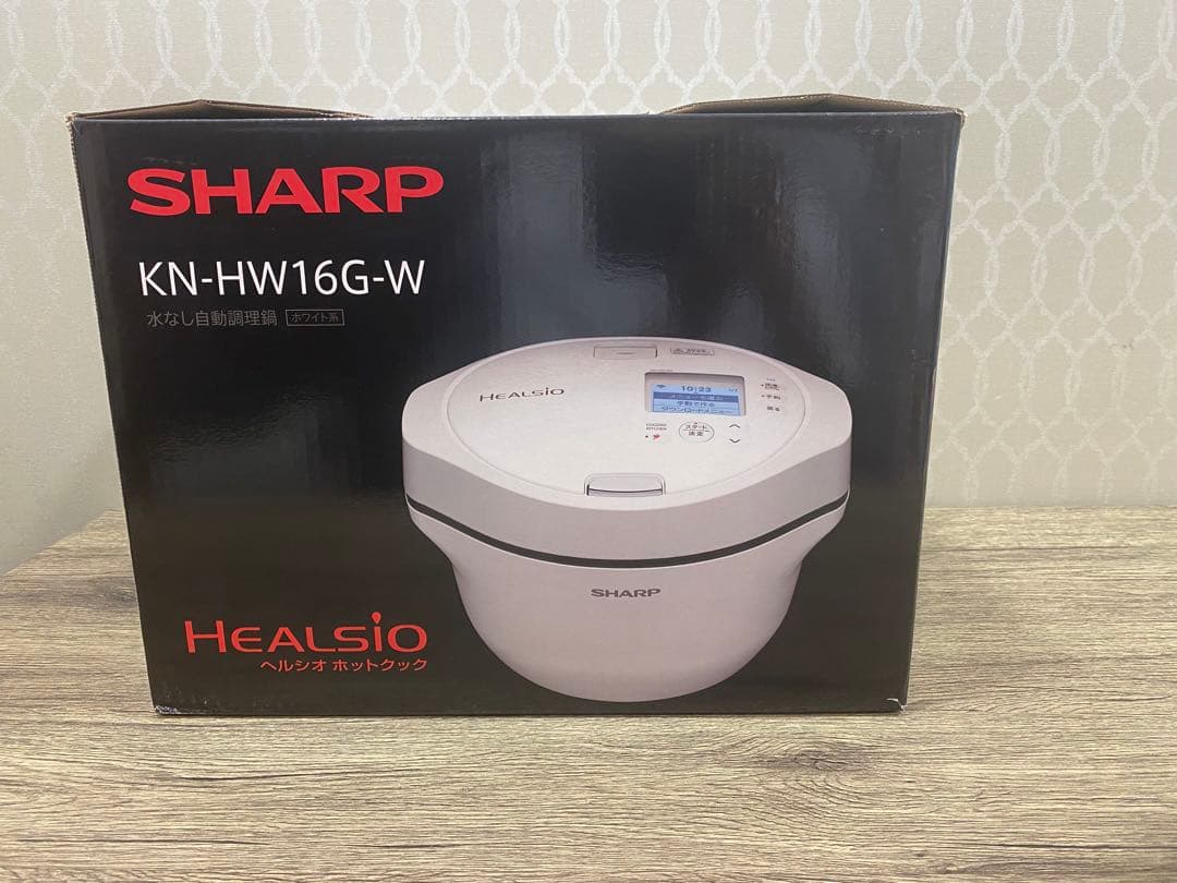 ✴️即購入不可コメント必須 SHARP KN-HW16G-W 電気圧力鍋