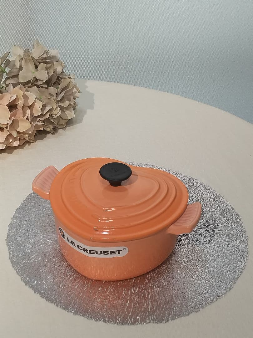 ル・クルーゼ　ココットダムール　ピーチピンク　18　20　希少色　未使用