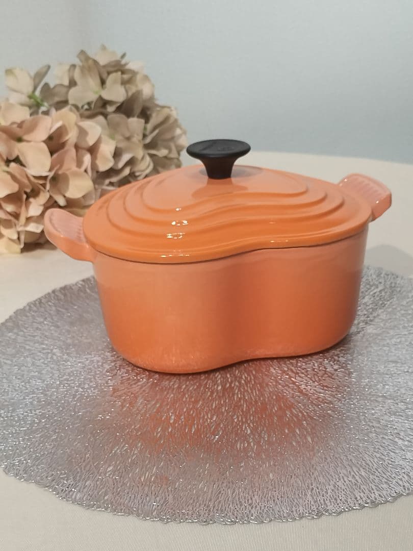 ル・クルーゼ　ココットダムール　ピーチピンク　18　20　希少色　未使用