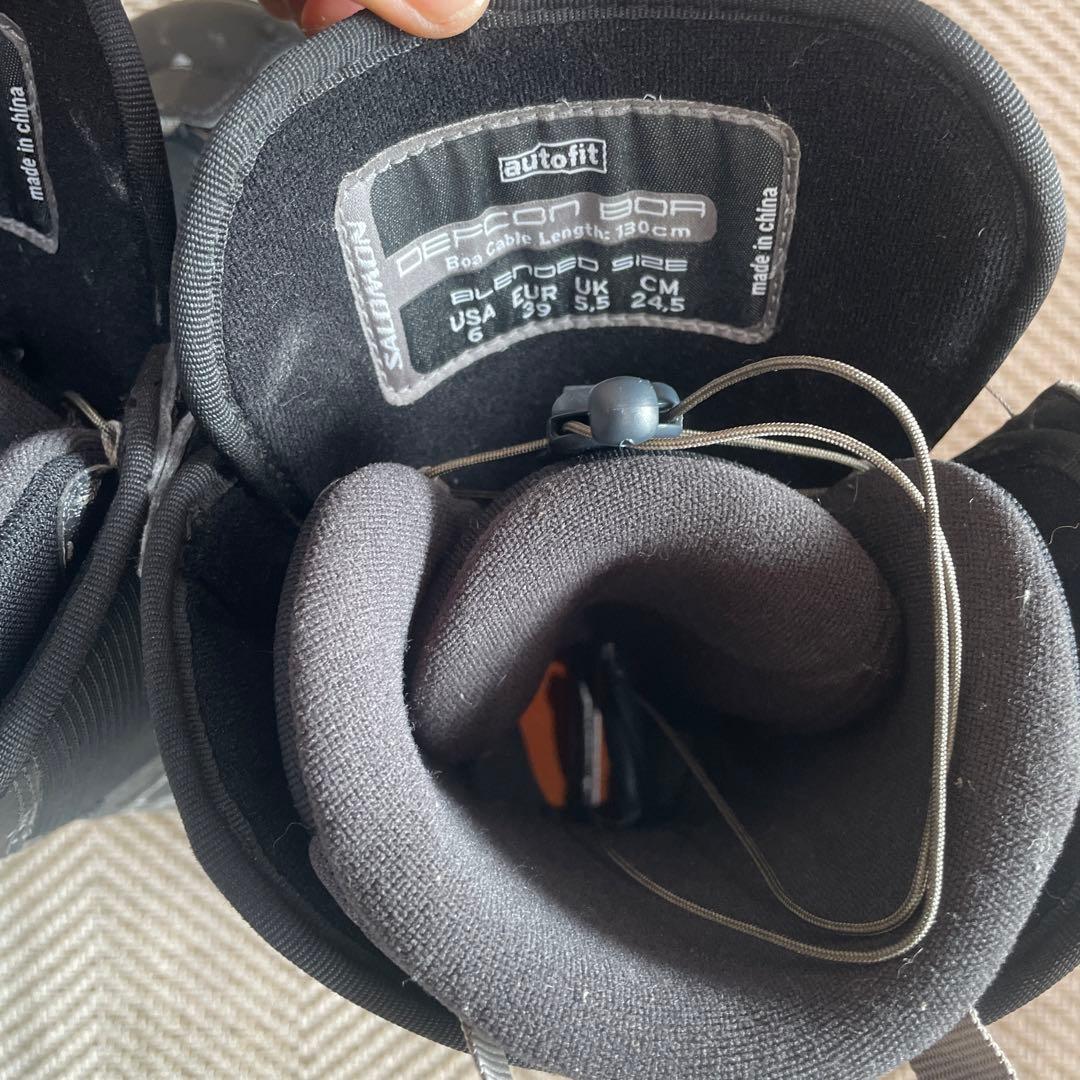 SALOMON スノーボード　ブーツ　24.5cm BOA