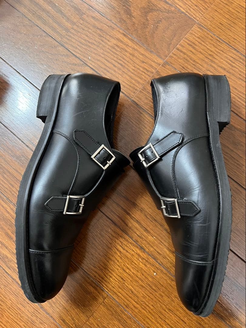 三陽山長　【柔四/JUSHI】ダブルモンクストラップ　25.5cm