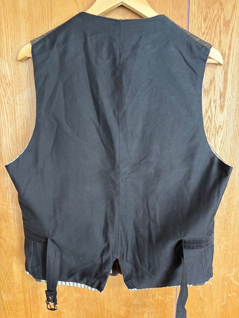 シュガーケーン　ミスターフリーダム　10oz コバートストライプ　ジレ　ベスト