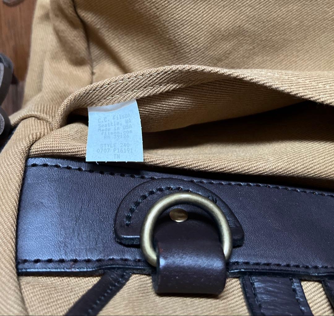 フィルソン スモール キャリー オン バッグ 240 タグ付き未使用品