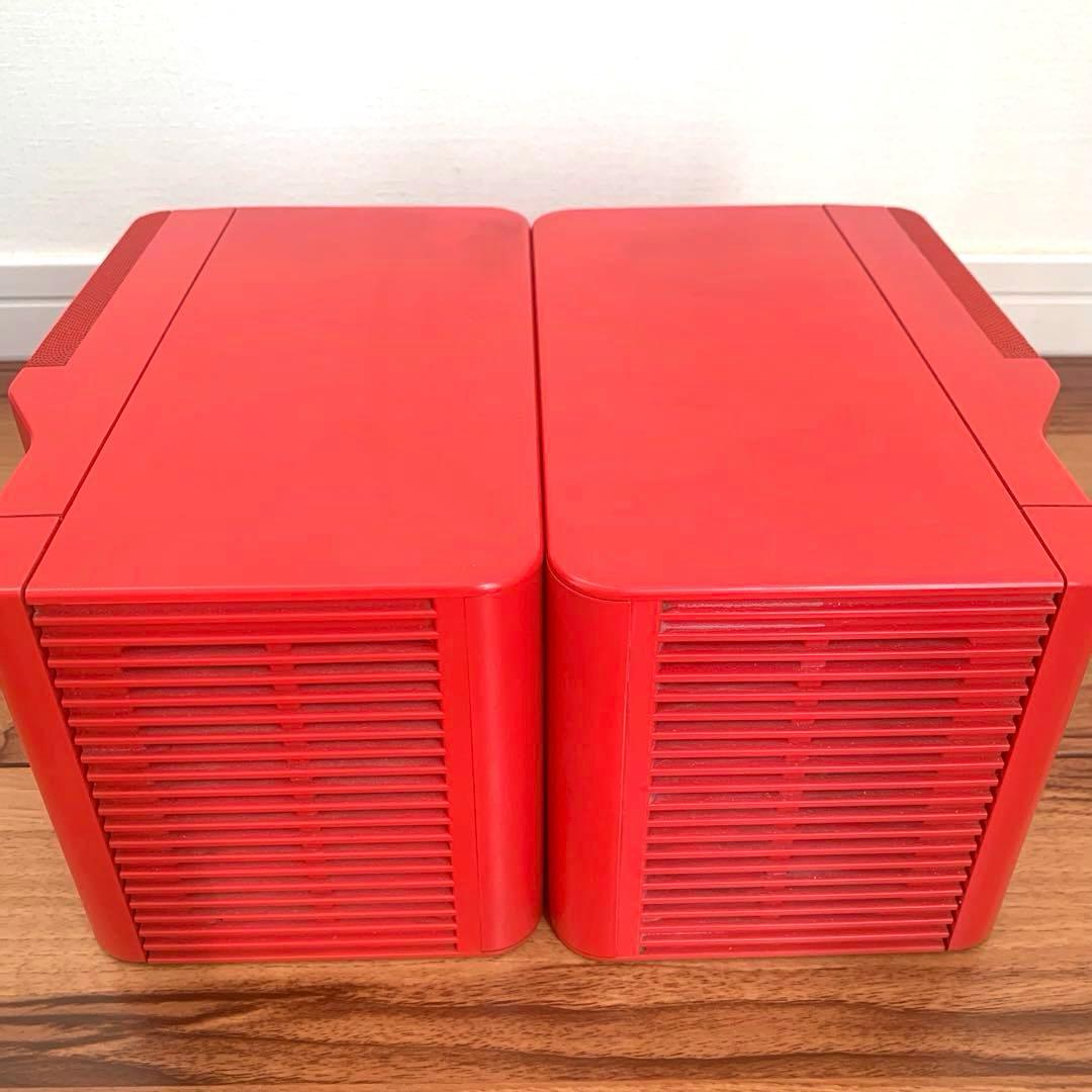 BOSE　101Italiano　小型スピーカーセット　レッド　シリアル連番