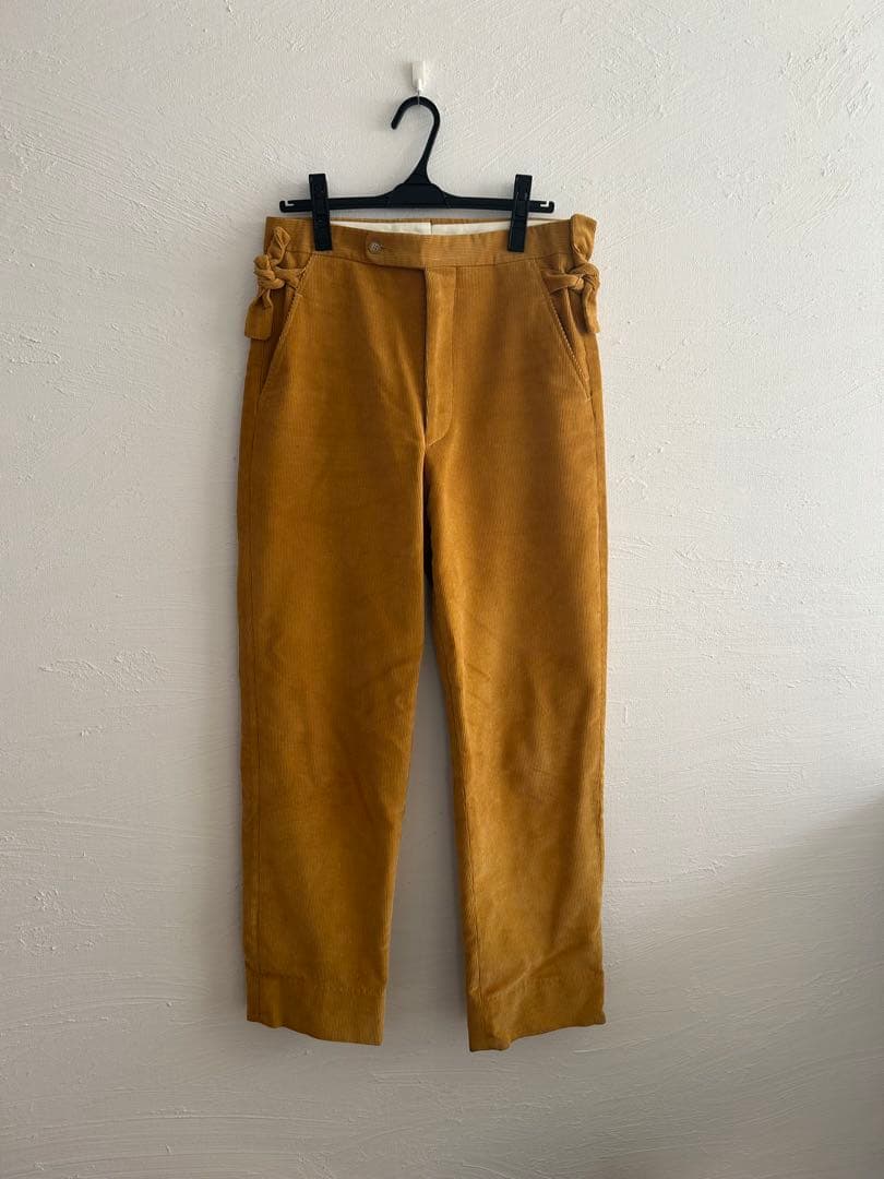 パンツ BODE Senior Cord Side-Buckle Trousers