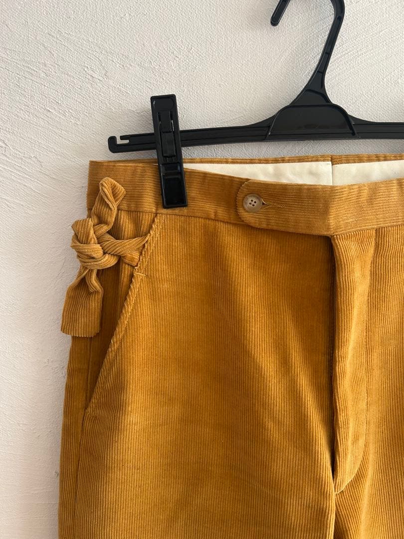 パンツ BODE Senior Cord Side-Buckle Trousers