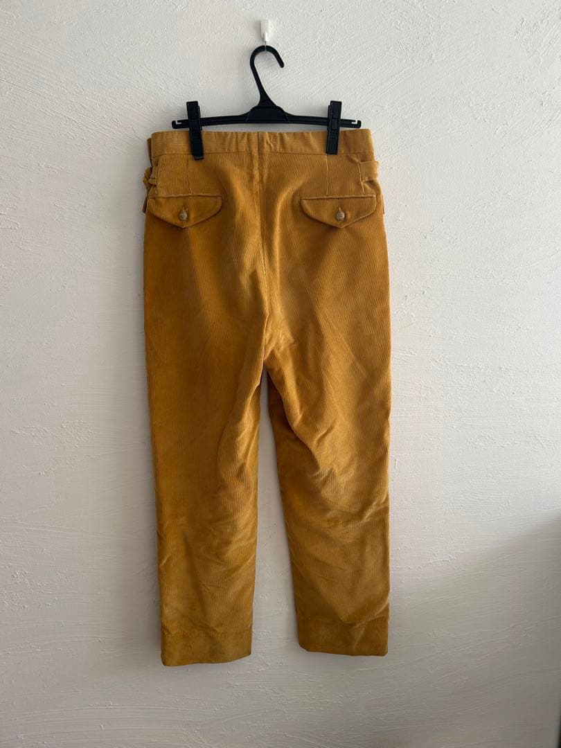 パンツ BODE Senior Cord Side-Buckle Trousers