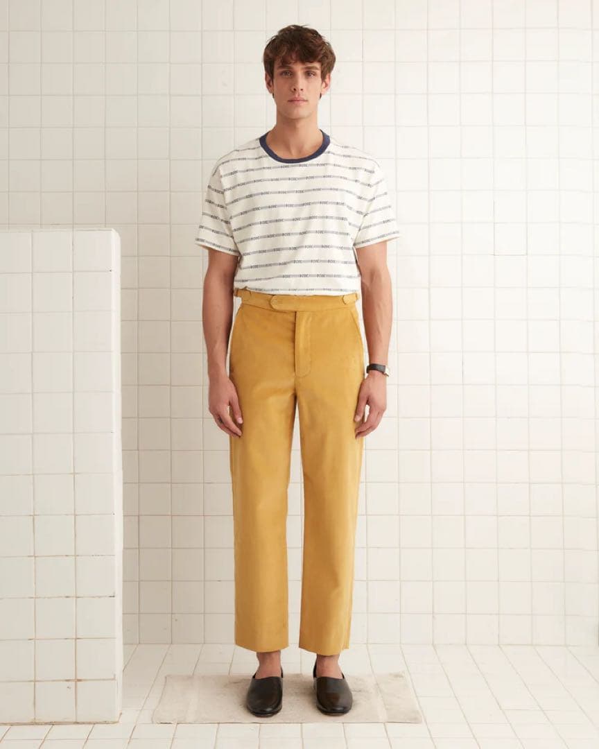 パンツ BODE Senior Cord Side-Buckle Trousers