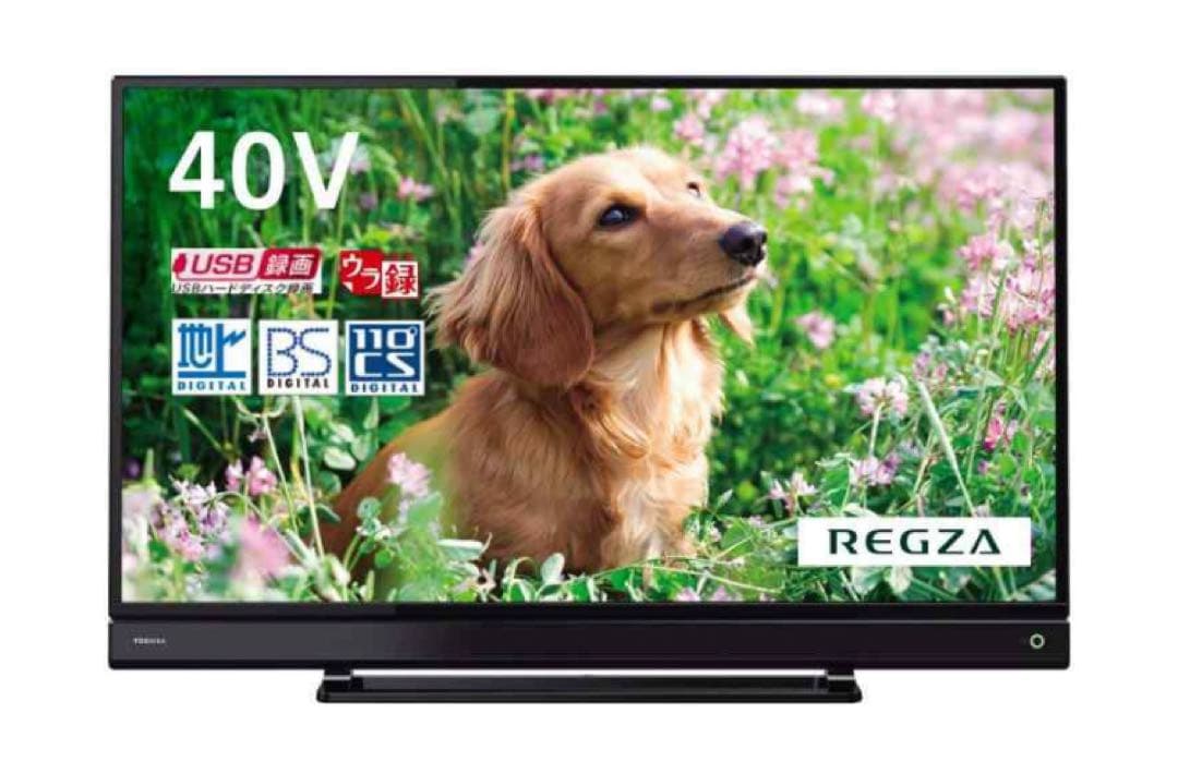 TOSHIBA テレビ 40型　REGZA 40S21 2017年購入