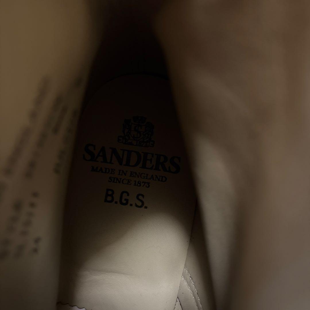 靴 SANDERS / B.G.S. cap derby boots
