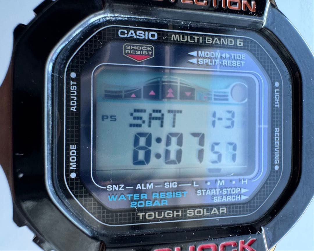 カシオ　G-SHOCK GWX5600 電波タフソーラー　Gライド　国内正規品