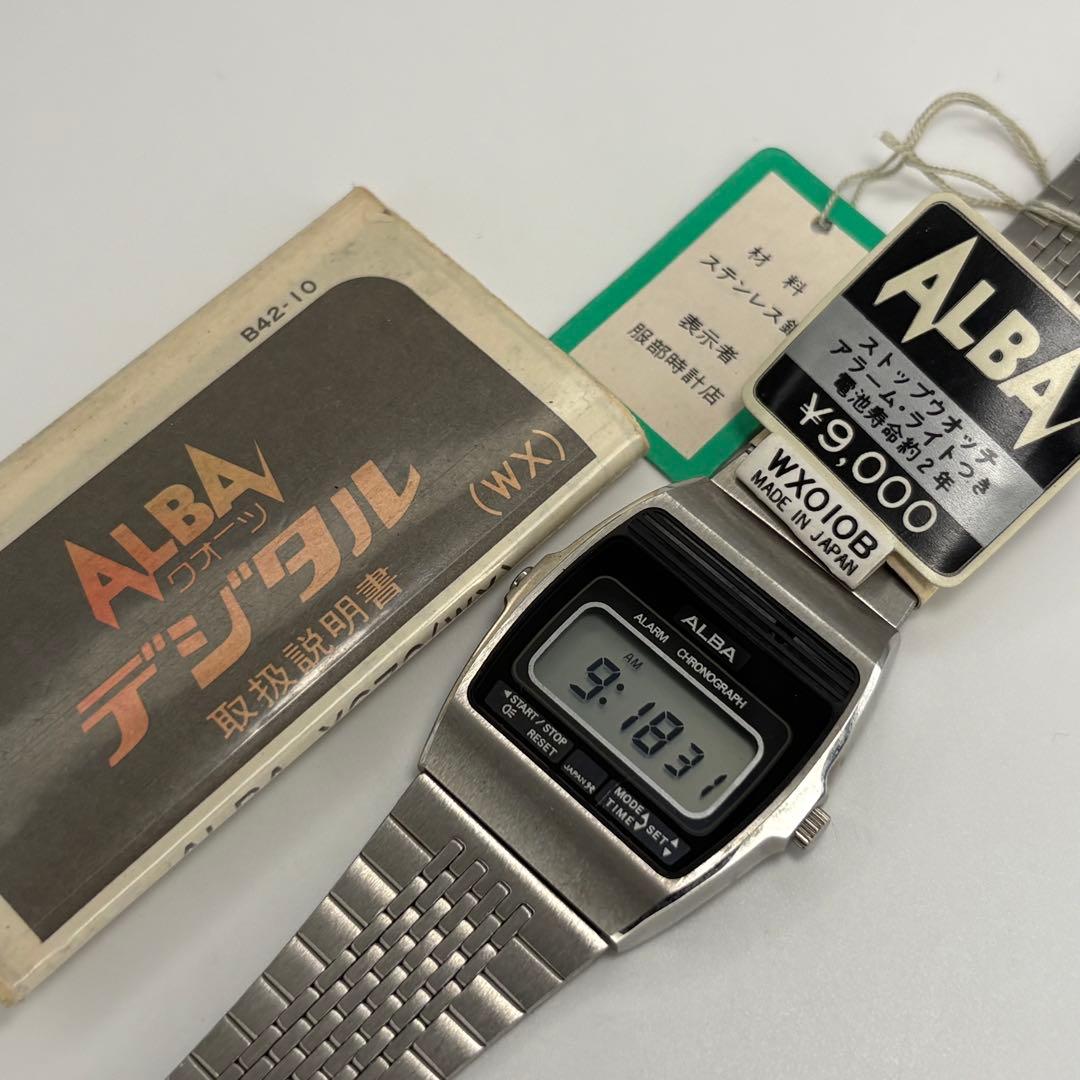 デッドストック品 SEIKO セイコー アルバ クォーツ腕時計 電池交換済