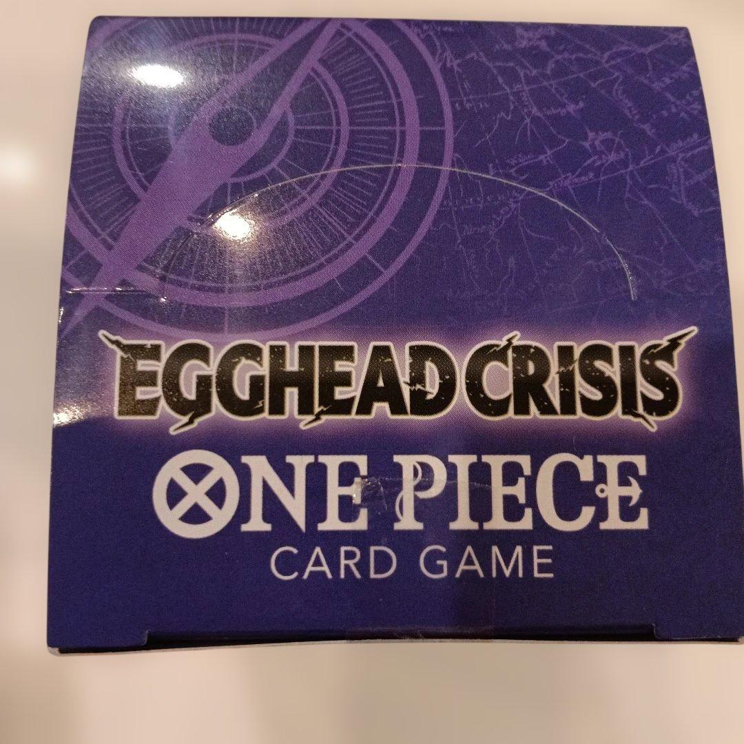 ワンピースカードゲーム　EGGHEAD CRISIS 未開封テープ付き