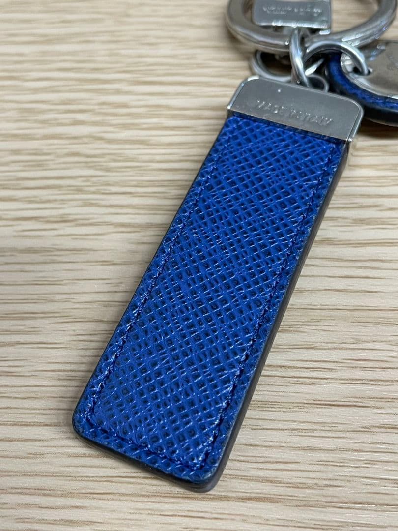 こ*く様 ルイヴィトン　キーリング　LOUIS VUITTON 　青