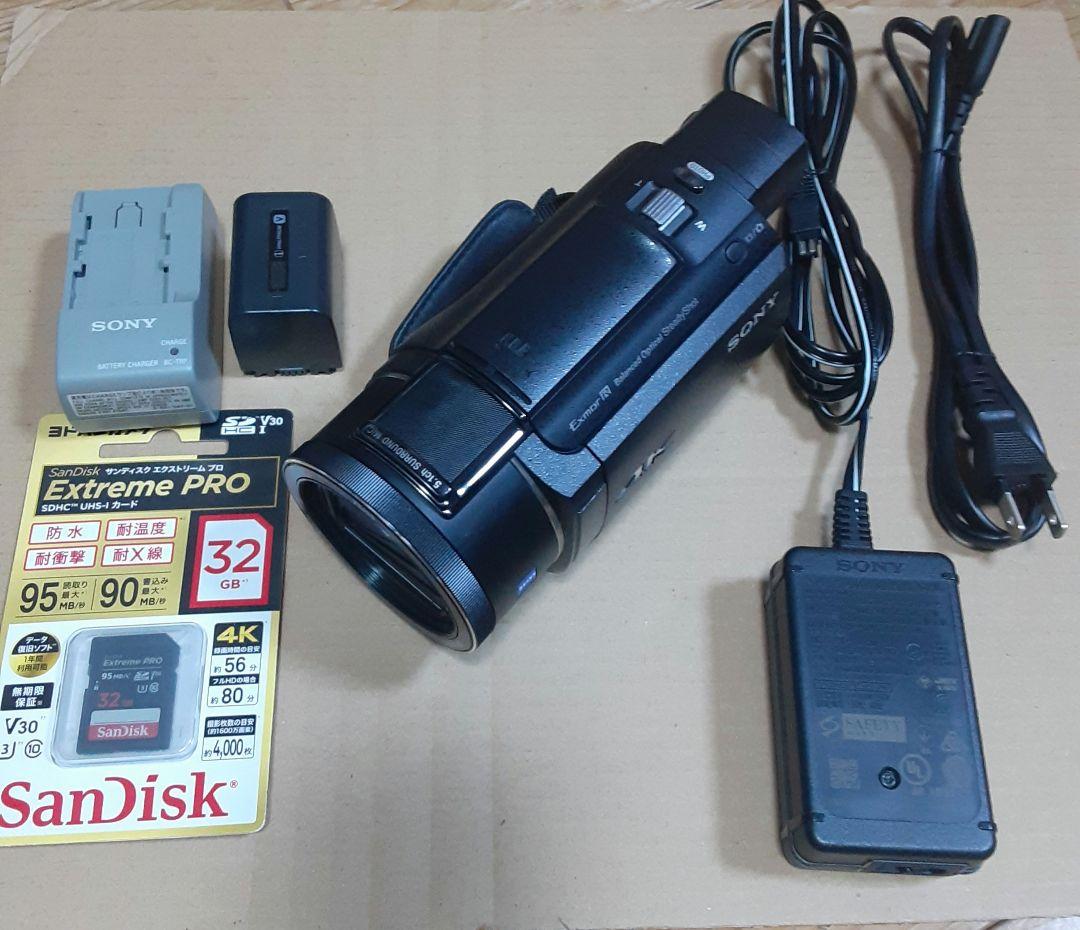 SONY デジタル4Kビデオカメラレコーダー FDR-AX55