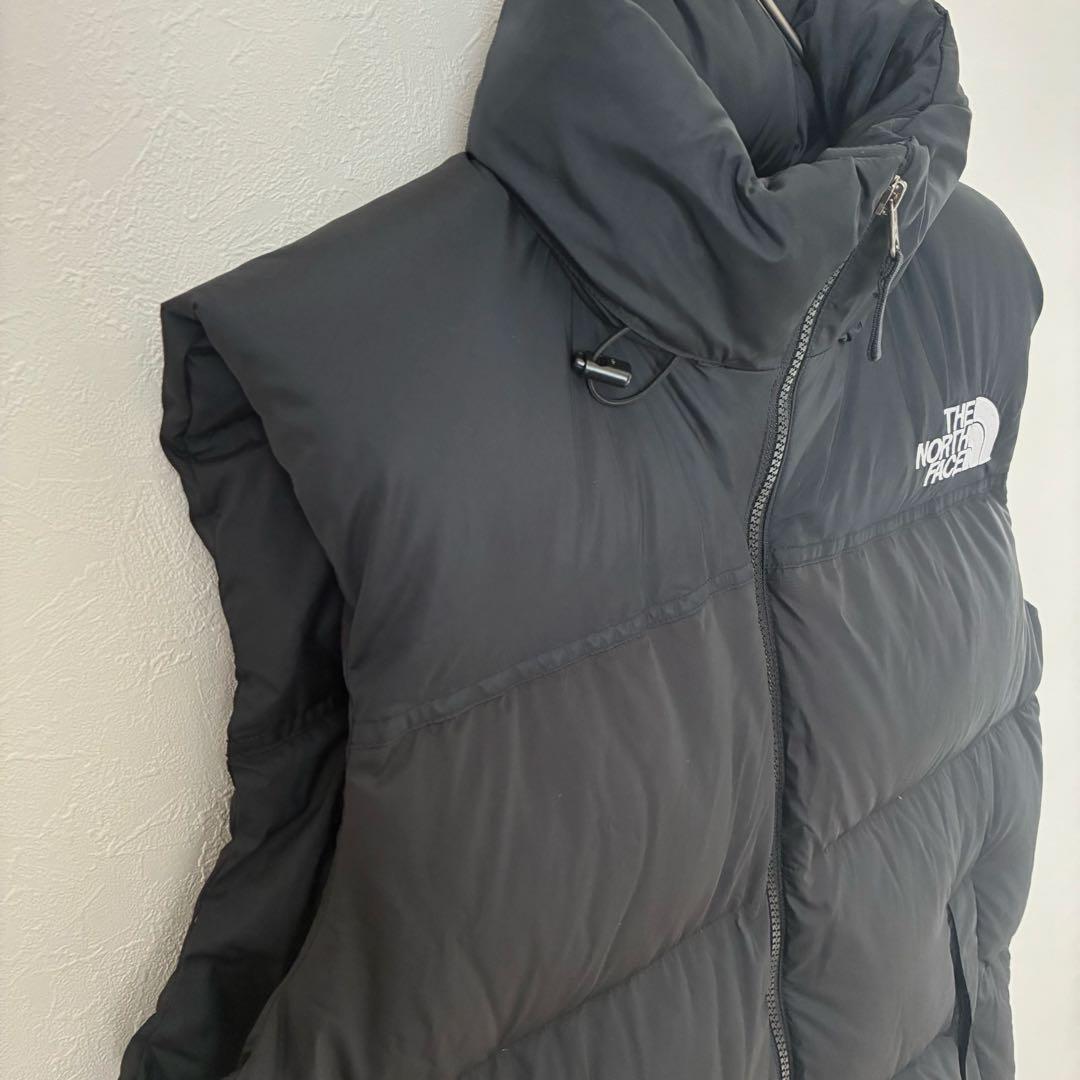 美品 THE NORTH FACE ダウンヌプシベスト M　ブラック
