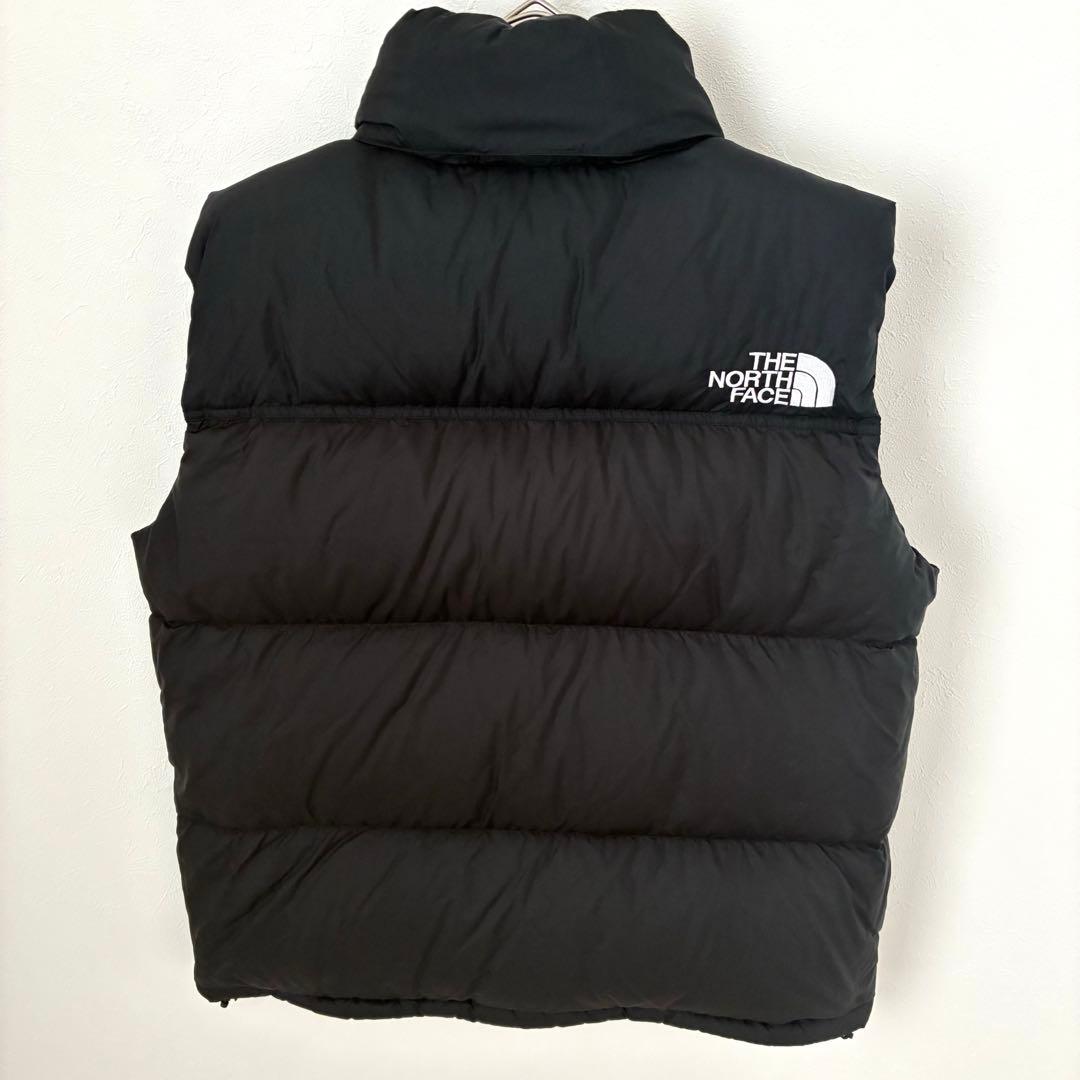 美品 THE NORTH FACE ダウンヌプシベスト M　ブラック
